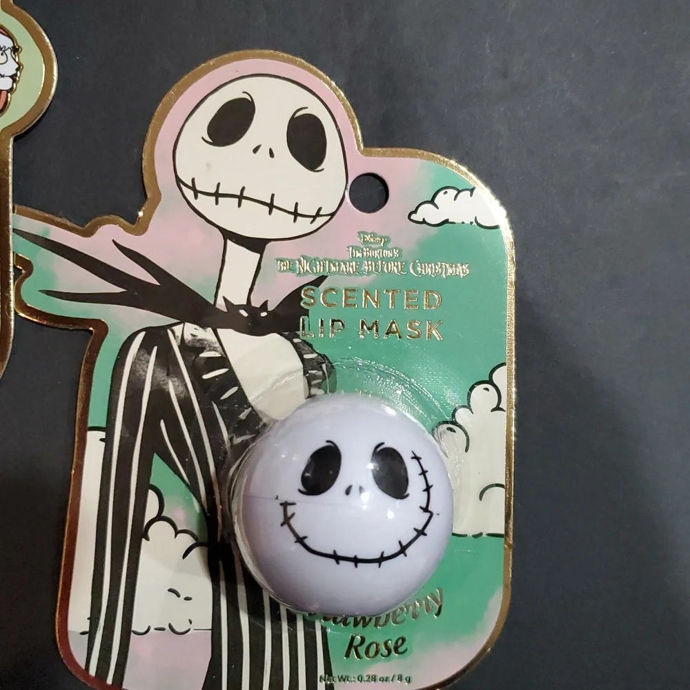 Disney’s Tim Burton Nightmare Before Christmas 3pc‎ Jack and Sally lip masks new